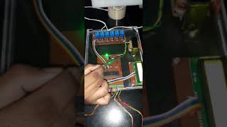 Demonstrating of Automatic Room Light Control with Visitor Counter Using IC 8051