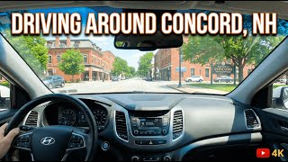 Driving Around Concord, New Hampshire