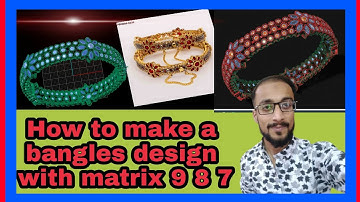 how to make 3d bangles design/jewelry cad bangles design in matrix 9/3d cad jewelry/matrix cad cam/
