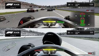 Major crash on F123 (splitscreen)