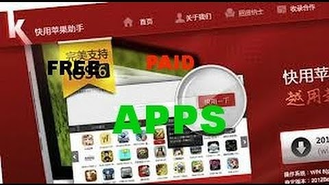 how to get paid apps for free ios 8 (2014) (No Jailbreak) KUAIYONG download