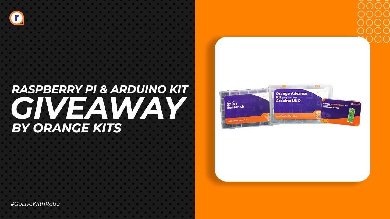 RASPBERRY PI & ARDUINO KITS GIVEAWAY | By Orange Kits | Robu.in - YouTube