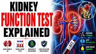Kidney Function Test (KFT) Explained in 3D | How Doctors Detect Kidney Disease with Blood & Urine