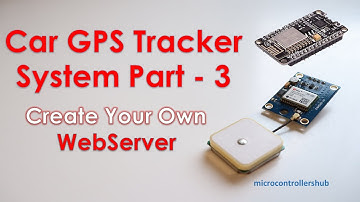 Create your Web Server for Arduino IoT Projects. Car GPS Tracker System Part 3