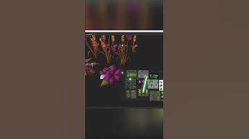 Blender 3 | Unreal Engine 5 | Stylized Foliage  | 3D Environment #shorts