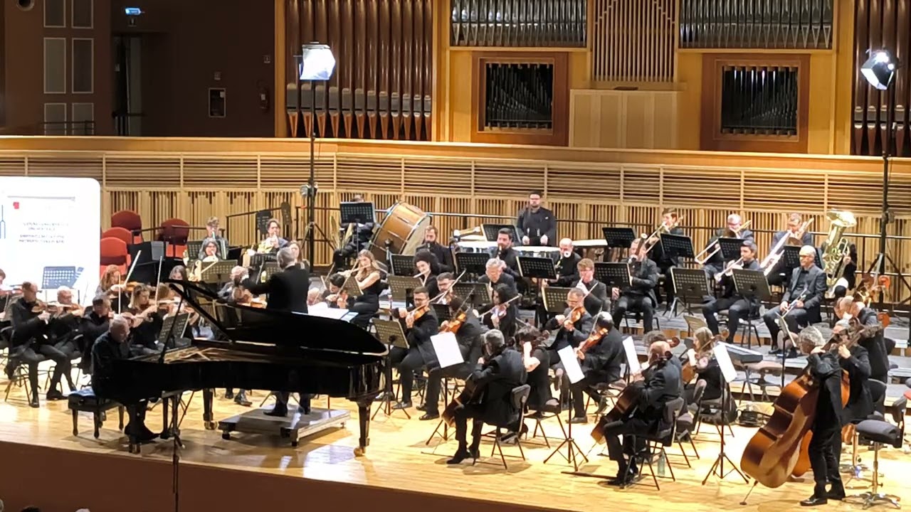 Concerto n.2 in do min. op.18 di Sergej RACHMANINOV per pianoforte e Orchestra - I mov. Moderato 