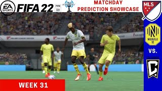 FIFA 22 | MLS Matchday Prediction Showcase | Nashville SC vs. Columbus Crew SC