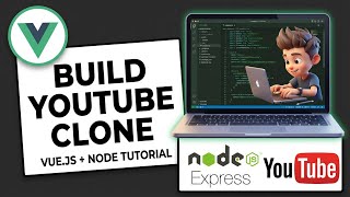 Build a Vue.js Full Stack Youtube Clone + JWT Auth in Node.js Express Using MongoDB in Browser