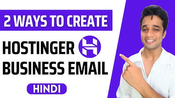 How to Create Business Email in Hostinger | FREE | HINDI