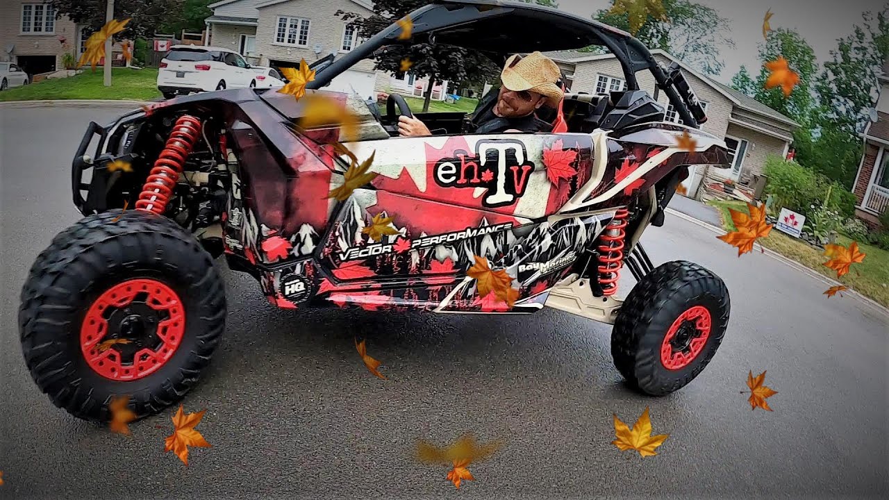 CanAm X3 Canadian Wrap Unveil & Suspension Upgrades YouTube