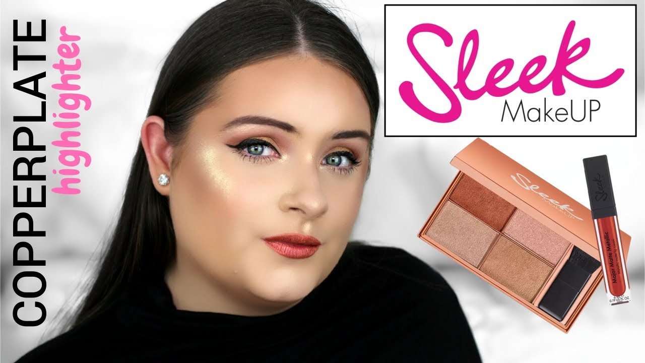 Advent overtro absorberende NEW* SLEEK MAKEUP 2018 COPPERPLATE COLLECTION! REVIEW + SWATCHES - YouTube
