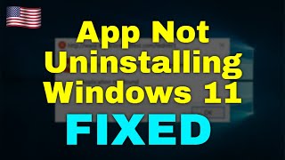 Famous How to Fix App Not Uninstalling Windows 11 Profile