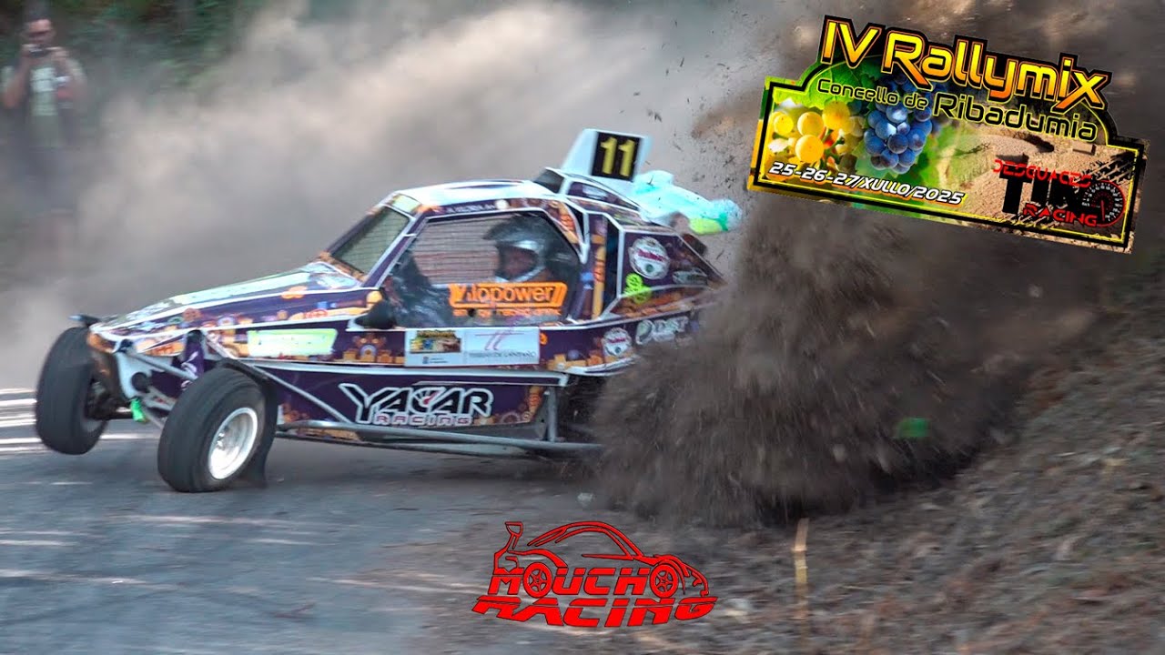 IV RALLYMIX DE RIBADUMIA 2025 | HIGHLIGHTS | JUMPS & MISTAKES | ⚠️DIFFICULT CORNER⚠️