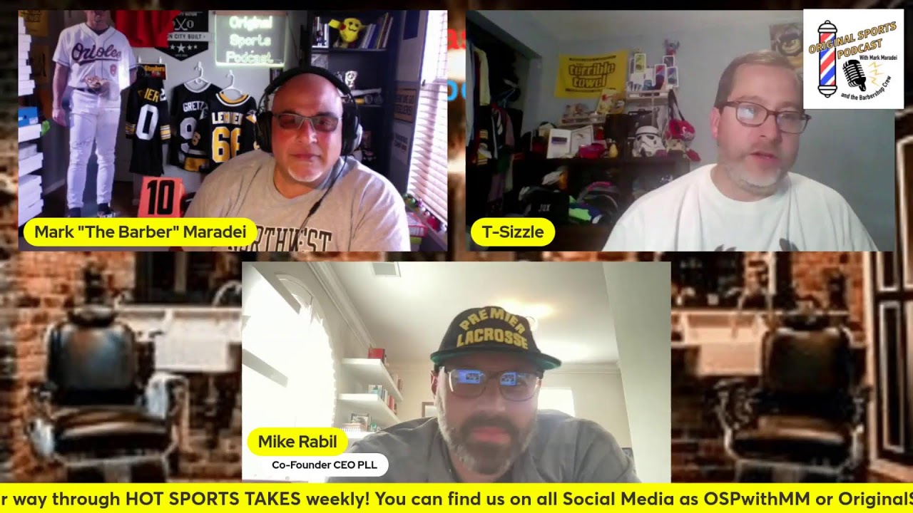 O.S.P. with Mark Maradei and the BS Crew: PLL.'s Michael Rabil hypes the surging sport of Lacrosse