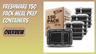 REVIEW (2026): Freshware 150 Pack Meal Prep Containers. Features
