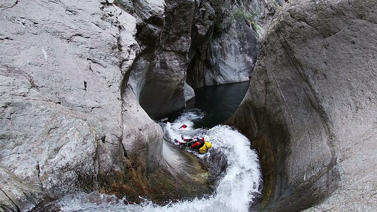 Canyon Gorge du Llech Canyoning Pyrénées Orientales