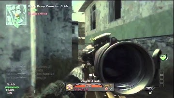 cod Mw3  Amazing 8 MAN Kill Feed
