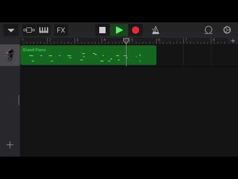 【Garage Band】神戸電鉄接近メロディー「イタリア」を再現した。