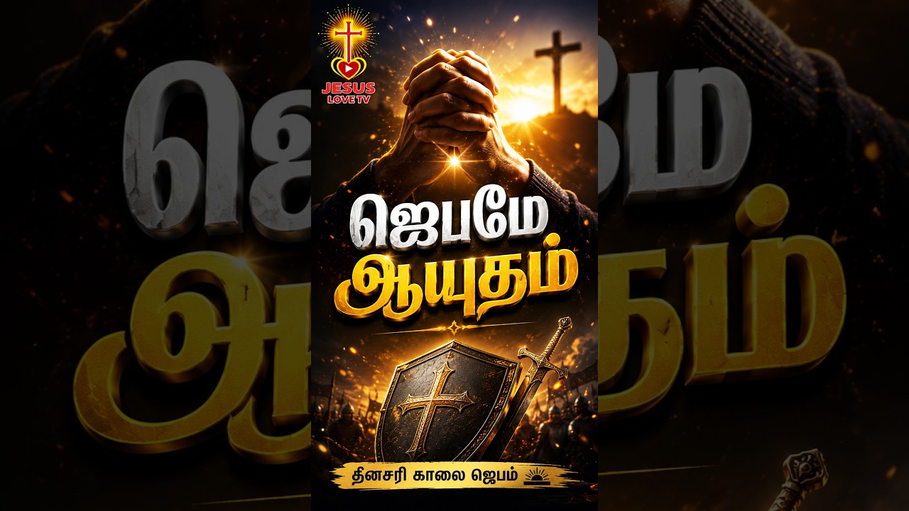 இன்றைய காலை ஜெபம் | Daily Morning Prayer Tamil | Start Your Day With Jesus