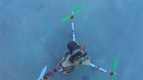 UAV Tricopter Arducopter 2.6 + GPS - Loiter and RTL