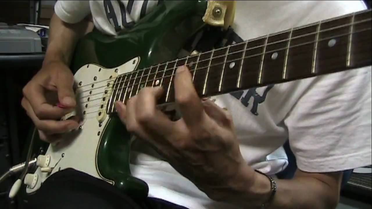 Beat it Guitar Solo Cover with Backing Track