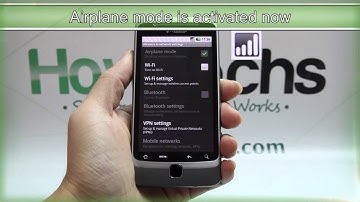 How to Turn On Airplane Mode on HTC G2 with Google