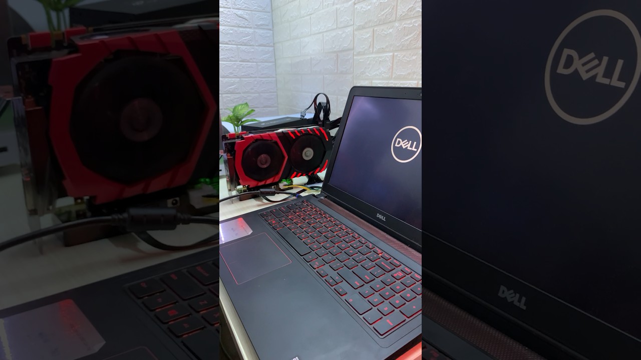 ركبت كرت شاشة خارجي على اللابتوب والنتيجة ؟