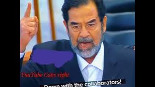 Saddam Husain Al araqiya you tube copy right