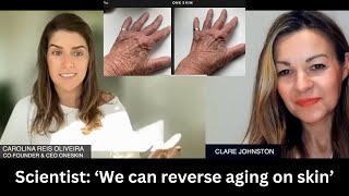 Scientist on how topical supplement ‘reverses aging’ on our skin | Interview with OneSkin founder