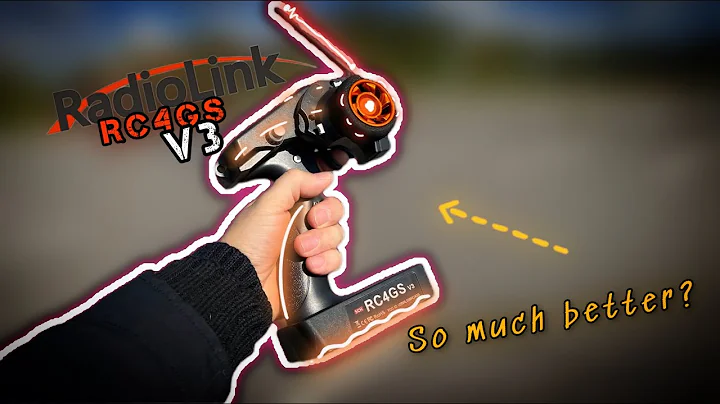 Radiolink RC4GS V3 Transmitter Unboxing Driving & Gyro Settings - 天天要闻