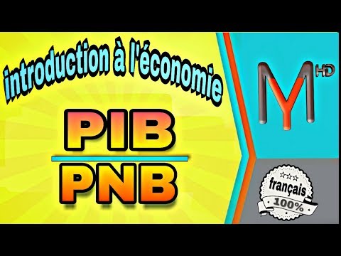 introduction à l&rsquo;économie S1 EP 11 :  les agrégats économiques PIB&PNB