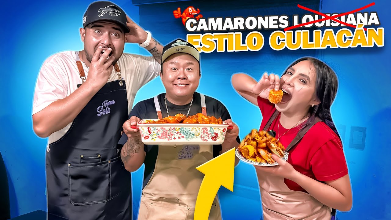 LE COCINAMOS AL CHINO FENG CAMARONES ESTILO LOUSIANA CLONES🦐 RECETA FAMILIAR