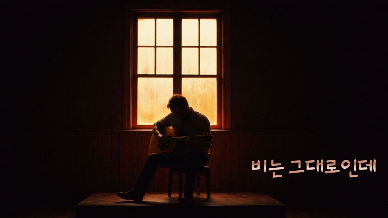 비는 그대로 | Korean Folk Blues | 한국블루스