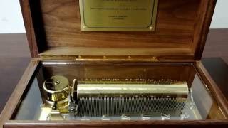 カノン】スイス製 リュージュオルゴール 72弁オルゴール(AXA-72-5309
