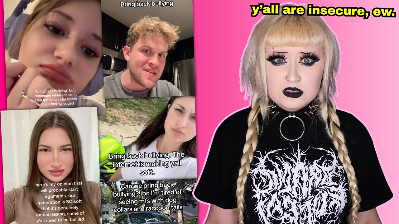 “bring back bullying”… how about NO? 