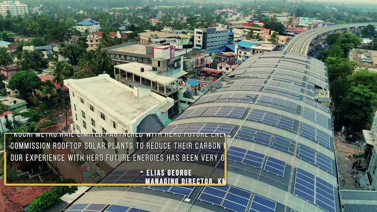 Rooftop Solar Projects by Hero Future Energies - YouTube