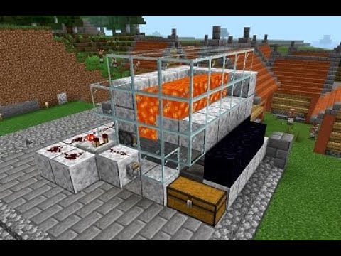 マイクラ 13 序盤にオススメ オブザーバー不要のピストン式石製造機 マインクラフトサバイバル実況 Maincraft Youtube