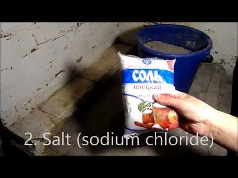 How to make cement from wood ash - YouTube