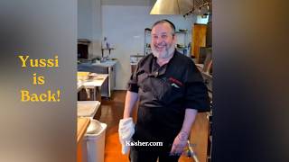 Yussi Weisz is Back in the Agripas Kitchen!
Go behind the scenes as he plates the dishes his customers love and opens up about the medical journey he’s been through, one that gave him a whole new appreciation for the work he’s back doing every day.
Please be advised that this episode contains sensitive material which may not be suitable for young children.
This episode was filmed partially in Yiddish.
Special thanks to Efraim Feder for his support of this episode.
Don’t miss the next episode of BHIS - back here after Pesach!
See more from Yussi: https://www.kosher.com/shows/bhis-baruch-hashem-its-shabbos-52/ Yussi Weisz is Back in the Agripas Kitchen!