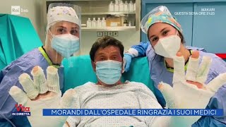 Gianni Morandi migliora dopo le ustioni - La vita in diretta - 22/03/2021