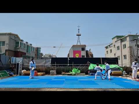 2021 백석대학교총장배온라인국제태권도대회 선수권리그 체공격파 남초4 임태경