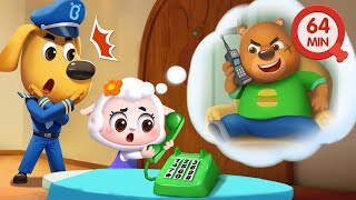 Phone Call from a Stranger | Safety Education | Kids Cartoons | Sheriff Labrador