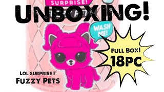 LOLサプライズ Fuzzy Pets Full Box を全開封✨ コンプリートなるかなぁ lolサプライズ lolサプライズfuzzypets lolサプライズ