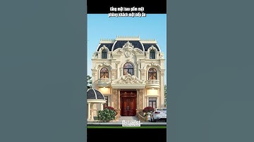 Biệt thự mặt tiền 10m x chiều sâu 23,8m 3 tầng cổ điển tại Kon Tum