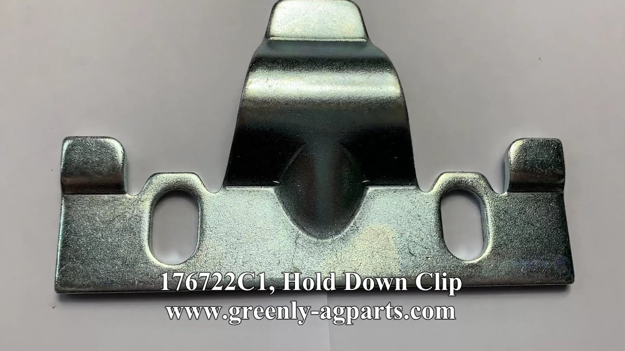 176722C1, Non-Adjustable Hold Down Clip - Greenly Manufacturer