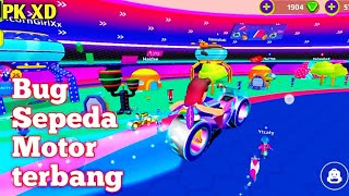 Bug Sepeda Motor terbang di PK XD Update Zero Gravity screenshot 3