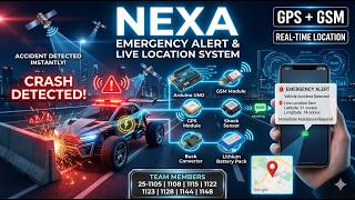NEXA Smart Emergency Alert Vehicle | GPS & GSM Accident Detection System