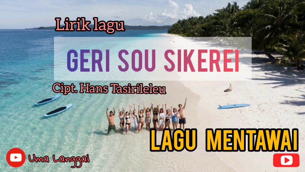 #Lagumentawai #liriklagumentawai  Lagu Mentawai  