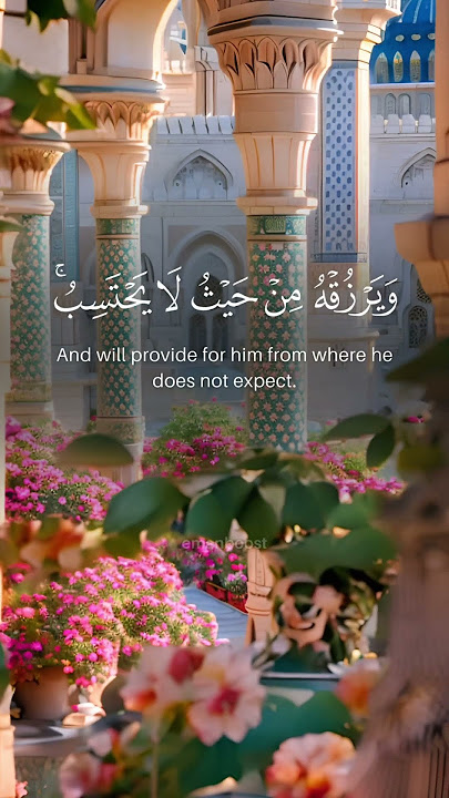 Surah At-Talaq 65 from verses 2-3 - Quran 65:2-3 - Relaxing Quran Recitation - Tariq Mohammed