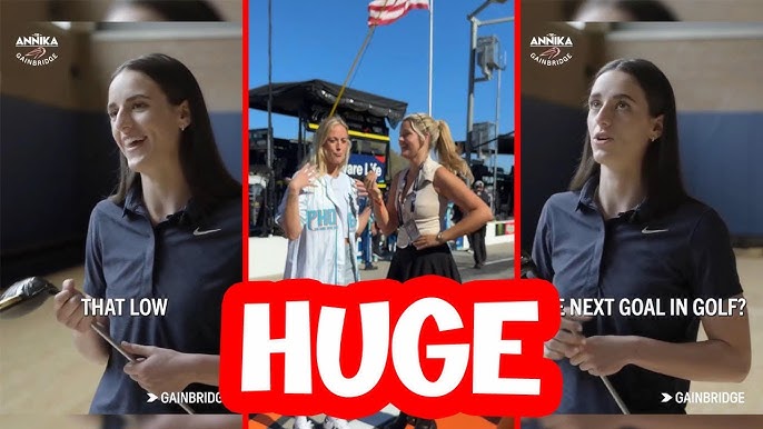 Caitlin Clark On Her Next Goals In Golf For ANNIKA/Gainbridge Sport Leaves Fans Shocked🔥Sophie Chmap